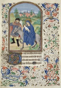 السيدة إيوينج 4 ص. 55 ص الرحلة إلى مصر ، من ساعات جلاسكو ، 1450-60 بواسطة المدرسة الفرنسية