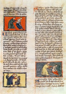 السيدة H 89 fol.17r الجراحة ، من طبعة من "كتاب الجراحة" بقلم روجير دي ساليرن بواسطة المدرسة الفرنسية