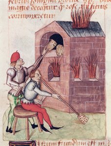 منفاخ زجاج MS 993 L.9.28 f.138r ، من معاهدة الأعشاب بواسطة Dioscoride بواسطة المدرسة الفرنسية