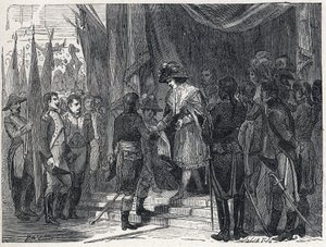 قام نابليون بونابرت (1769-1821) بتسليم تجارة كامبوفورميو (كامبو فورميو ، كامبو فورميو) إلى عضو المجلس التنفيذي في 10 ديسمبر 1797. هذه التجارة بين فرنسا والنمسا تمثل نهاية التحالف الأول ، بواسطة المدرسة الفرنسية