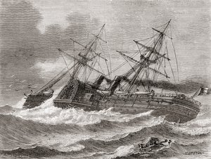 نابليون الثالث ، من Les Merveilles de la Science ، حانة .1870. بواسطة المدرسة الفرنسية