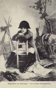 نابليون في Bivouac بواسطة المدرسة الفرنسية