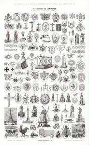 Page from Vignettes Typographiques (engraving) بواسطة المدرسة الفرنسية