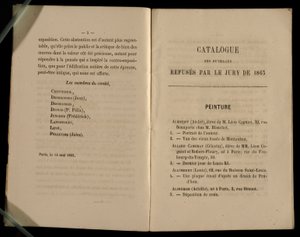 فصل في الرسم من صالون الرفض 1863 بواسطة المدرسة الفرنسية