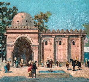 باريس. المعرض العالمي لعام 1889: الجناح الفارسي. بواسطة المدرسة الفرنسية