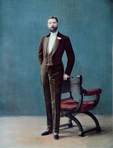 فستان سهرة باريسي ، 1905 بواسطة المدرسة الفرنسية