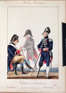 المرضى في فندق des Invalides ، 1809-11 (مرحاض على ورق) بواسطة المدرسة الفرنسية