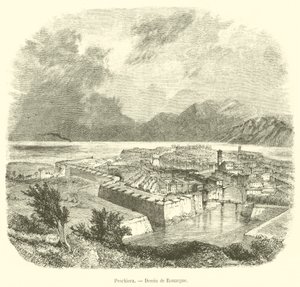 Peschiera (engraving) بواسطة المدرسة الفرنسية