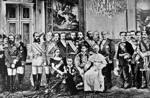 الصورة المركبة لحكام العالم ، 1867 (صور مجمعة من وزن الجسم) بواسطة المدرسة الفرنسية