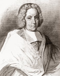 بيير بول جيرين دي تينسين ، 1679-1758. الكنسية الفرنسية ، رئيس أساقفة إمبرون وليون ، والكاردينال. من Les Heures Libres تم نشره عام 1908. بواسطة المدرسة الفرنسية
