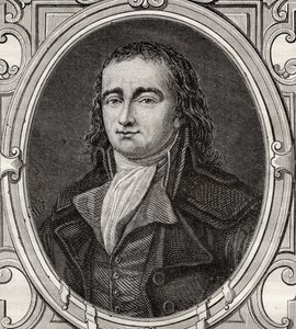 بيير غاسبارد شوميت (1763-1794) من فيلم "Histoire de la Revolution Française" للكاتب لويس بلانك (1811-1882) بواسطة المدرسة الفرنسية