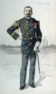 بيير لوتي (1850-1923) ، غلاف توضيحي لـ La Revue Illustree ، 1 أكتوبر 1889 بواسطة المدرسة الفرنسية