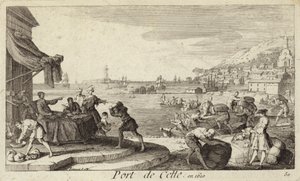 Port of Sete, France بواسطة المدرسة الفرنسية