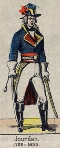صورة بالحجم الكامل لجان بابتيست ، كونت جوردان ، مارشال فرنسا (1762-1833) صورة إبينال من نهاية القرن التاسع عشر. بواسطة المدرسة الفرنسية