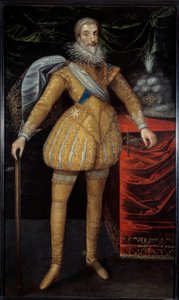 صورة على الأقدام لجان لويس دي نوجاريت من فاليتا (1554-1642) دوق إبيرنون. رسم المدرسة الفرنسية بواسطة المدرسة الفرنسية