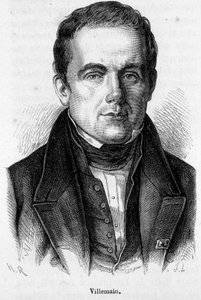 صورة لأبل فرانسوا فيلمان ، أستاذ وسياسي فرنسي (1790 - 1867) بواسطة المدرسة الفرنسية