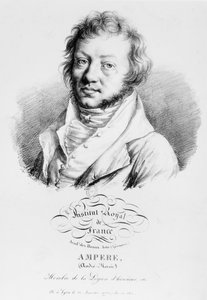 صورة لأندريه ماري أمبير (1775-1836) بواسطة المدرسة الفرنسية