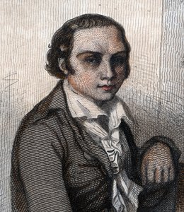 صورة للشاعر الفرنسي أندريه ماري تشينيه (1762-1794). بواسطة المدرسة الفرنسية