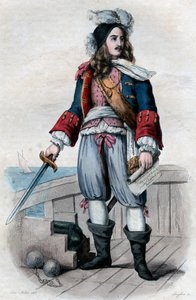 صورة لآن هيلاريون دي كوستينتين (كوتينتين) ، كومت دي تورفيل (1642-1701) ، قائد البحرية الفرنسية. بواسطة المدرسة الفرنسية