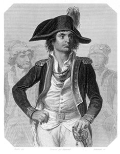 صورة أنطوان جوزيف سانتيري (1752-1809) ، سياسي فرنسي. في "تاريخ الجيروندين" بقلم لامارتين بواسطة المدرسة الفرنسية
