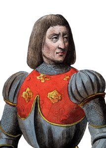 صورة آرثر الثالث دوق بريتاني (1393-1458) ، شرطي فرنسي. بواسطة المدرسة الفرنسية