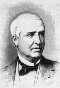 صورة لأوغست نيلاتون (1807-1873) ، شيروجيان فرنسي. نقش في "" Le Monde Illustré "" رقم 859 بتاريخ 27 سبتمبر 1873. بواسطة المدرسة الفرنسية
