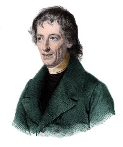 صورة لبيرنهارد بلاسيدوس يوهان نيبوموك بولزانو (1781-1848) ، عالم رياضيات بوهيمي ، منطق ، فيلسوف ، لاهوتي. بواسطة المدرسة الفرنسية