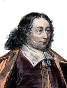 صورة لبليز باسكال (1623-1662) ، عالم رياضيات وكاتب فرنسي. بواسطة المدرسة الفرنسية