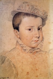 صورة الطفل تشارلز التاسع (1550-1574). رسم مجهول للمدرسة الفرنسية بواسطة المدرسة الفرنسية