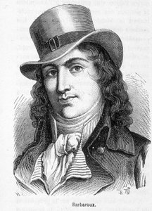 صورة تشارلز جان ماري باربارو (1767 - 1794) ، سياسي فرنسي قاد اتحادات مرسيليا عندما تم الاستيلاء على التويلري في عام 1792. بواسطة المدرسة الفرنسية