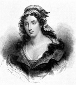 صورة لشارلوت كورداي (1768 - 1793) - في "" الثورة الفرنسية "بقلم تيير. القرن ال 19 بواسطة المدرسة الفرنسية