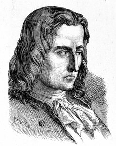 صورة لدينيس بابين (1647 - 1714) - في "" ألبوم العلوم ؛ علماء لامعون الاكتشافات الكبرى ”” “1896. بواسطة المدرسة الفرنسية