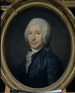 صورة للدكتور جوزيف إجناس جيلوتين (1738-1814) (زيت على قماش) بواسطة المدرسة الفرنسية