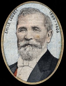 صورة شخصية لإميل لوبيه (1836-1929) ، رئيس الجمهورية الفرنسية. بواسطة المدرسة الفرنسية