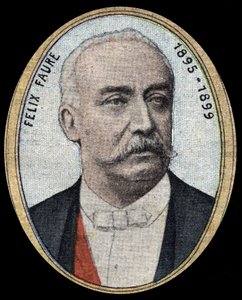 صورة فيليكس فور (1841-1899) ، رجل صناعي وسياسي ، جمهوري معتدل ، أصبح رئيسًا للجمهورية من عام 1895 إلى عام 1899. بواسطة المدرسة الفرنسية