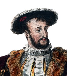 صورة لفرنسيس الأول لفرنسا (1494-1537) ، ملك فرنسا. بواسطة المدرسة الفرنسية
