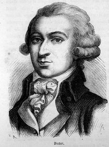 صورة لفرانسوا بوزو (1760 - 1794) ، سياسي - في "" L'Histoire de France "" لهنري مارتن بواسطة المدرسة الفرنسية