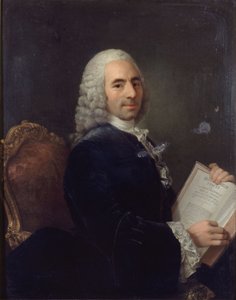 صورة لفرانسوا كيسناي (1694-1774) طبيب لويس الخامس عشر والفيزوقراطي، بعد عام 1743 (زيت على قماش) بواسطة المدرسة الفرنسية