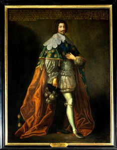 صورة لفرانسوا دي بيثون ، دوق أورفال (1598-1678) حتى من فرنسا ، ابن ماكسيميليان من بيتون ، دوق سولي (1559-1641). لوحة مجهولة من القرن السابع عشر. زيت على قماش. ذكر إلزامي: سولي سور لوار ، شاتو دي سولي - صورة الأب بواسطة المدرسة الفرنسية