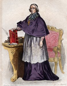 صورة لفرنسوا دي بونس دي ساليناك دي لا موتي فينلون (1651-1715) ، رئيس أساقفة فرنسي ، لاهوتي ، شاعر وكاتب. بواسطة المدرسة الفرنسية