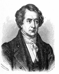 صورة لفرانسوا أراغو (1786-1853) - في ألبوم العلوم ؛ علماء لامعون الاكتشافات العظيمة "" "1896. بواسطة المدرسة الفرنسية