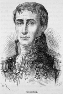 صورة لفرانسوا ، ماركيز دي شاسيلوب - لوبات ، جنرال ومهندس فرنسي (1754 - 1833) - في "L'Histoire de France" "لهنري مارتن بواسطة المدرسة الفرنسية