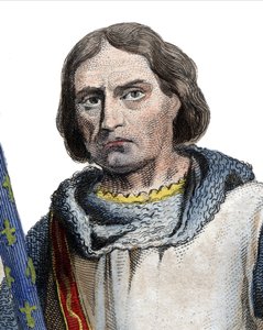 صورة لـ Gaucher V de Chastillon (c.1249-1329) ، كونستابل فرنسا. بواسطة المدرسة الفرنسية