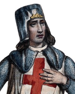 صورة لجيفري من فيلهاردوين (1150-1228) ، مؤرخ فرنسي وفارس. بواسطة المدرسة الفرنسية