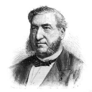 صورة هنري ليجراند دو سول (1830-1886) ، طبيب نفسي فرنسي. نقش في "" العالم المصور " بواسطة المدرسة الفرنسية