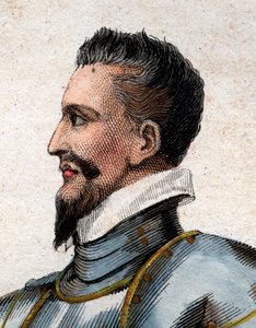 تسمى صورة هنري الأول ، دوق غيز (1550-1588) بالجروح. بواسطة المدرسة الفرنسية