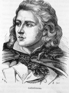 صورة لجاك كاثلينو (1759 - 1793) ، طاه Vendée - في "L'Histoire de France" "لهنري مارتن بواسطة المدرسة الفرنسية