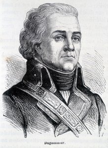 صورة جاك فرانسوا كوكي ديت دوغومييه ، الجنرال الفرنسي (1738-1794) - في "" L'Histoire de France "" لهنري مارتن بواسطة المدرسة الفرنسية