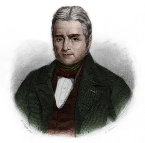 صورة لجاك لافيت (1767-1844) ، سياسي فرنسي ومصرفي. في "" كتاب المتحدثين "للويس دي كورمينين تيمون. 1842. مجموعة خاصة. بواسطة المدرسة الفرنسية