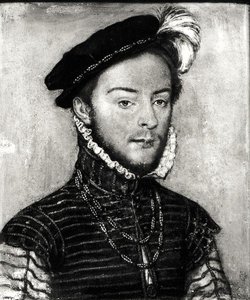 صورة لجاك دي سافوي (1531-1585) دوق نيمور ، ج .1565 بواسطة المدرسة الفرنسية